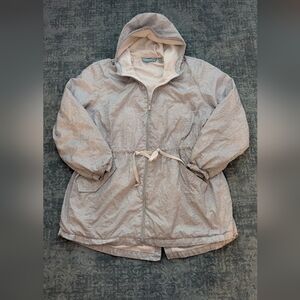 Free Country Gray Hooded Jacket For Women Size 2XL